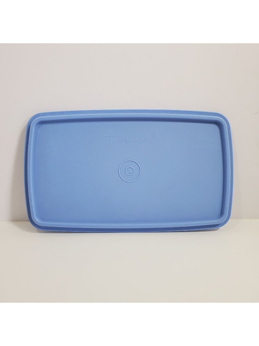 Tupperware Replacement Lid Rectangular Blue Seal 817